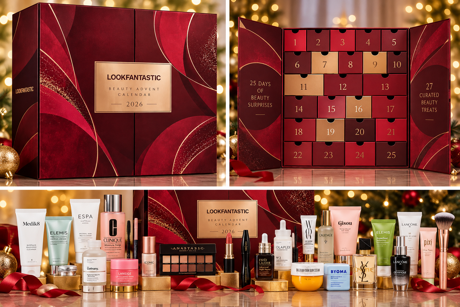 LOOKFANTASTIC Beauty Advent Calendar – Worth Over £650 - Image 2